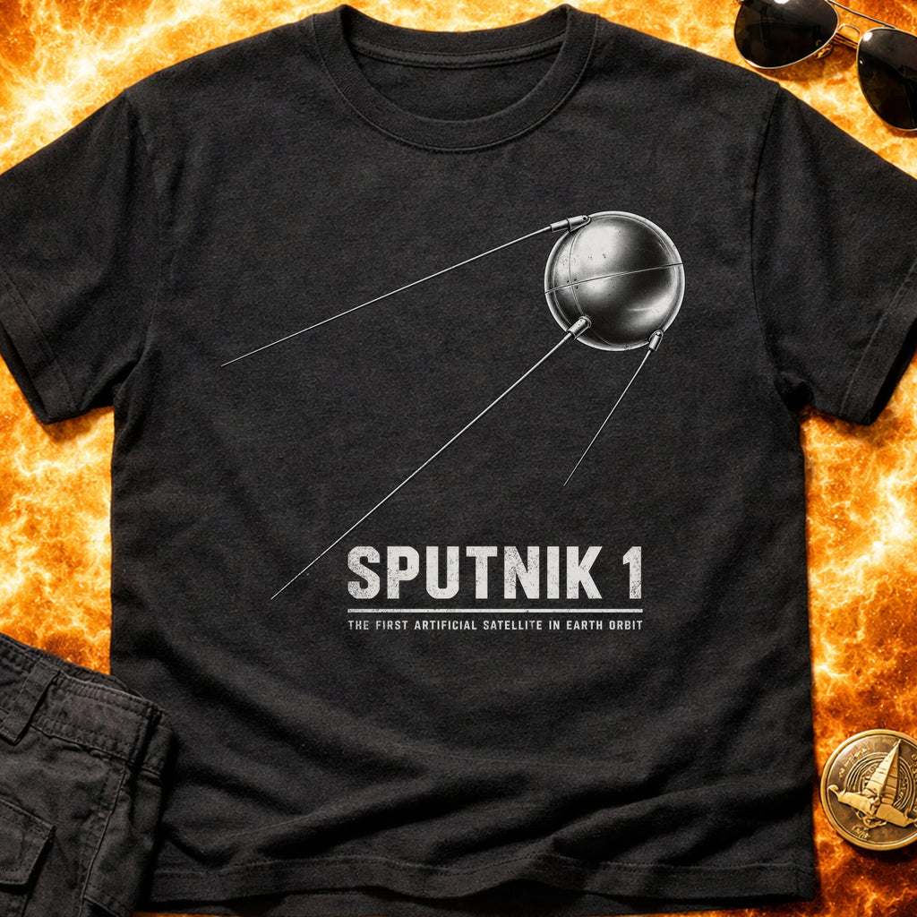 Sputnik 1 First Earth Orbit T-Shirt product image 3