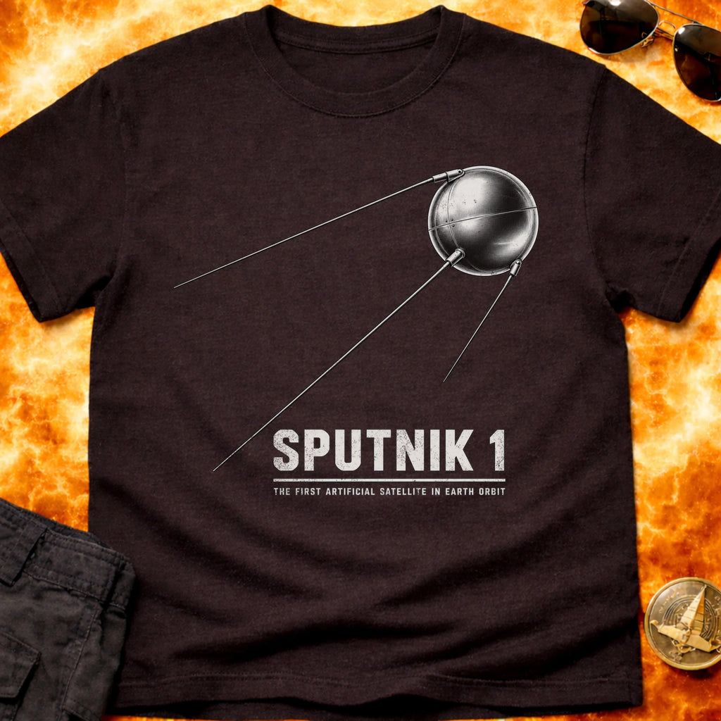 Sputnik 1 First Earth Orbit T-Shirt product image 2