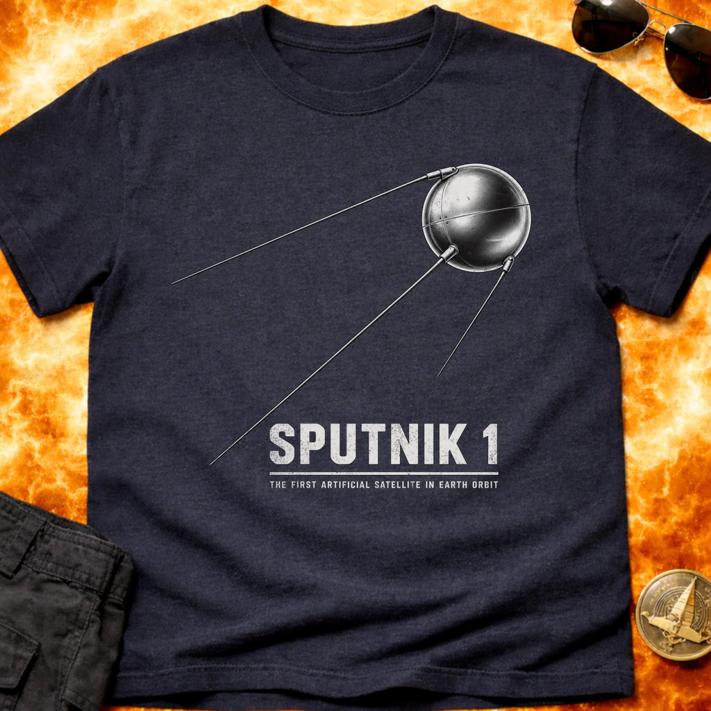 Sputnik 1 First Earth Orbit T-Shirt product image 4