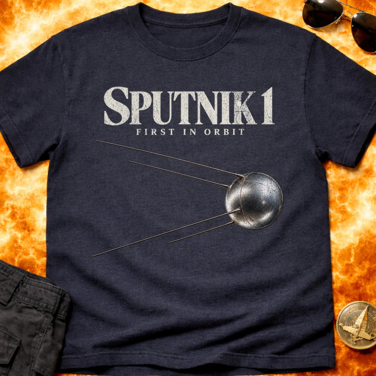 Sputnik 1 First in Orbit T-Shirt product image 6