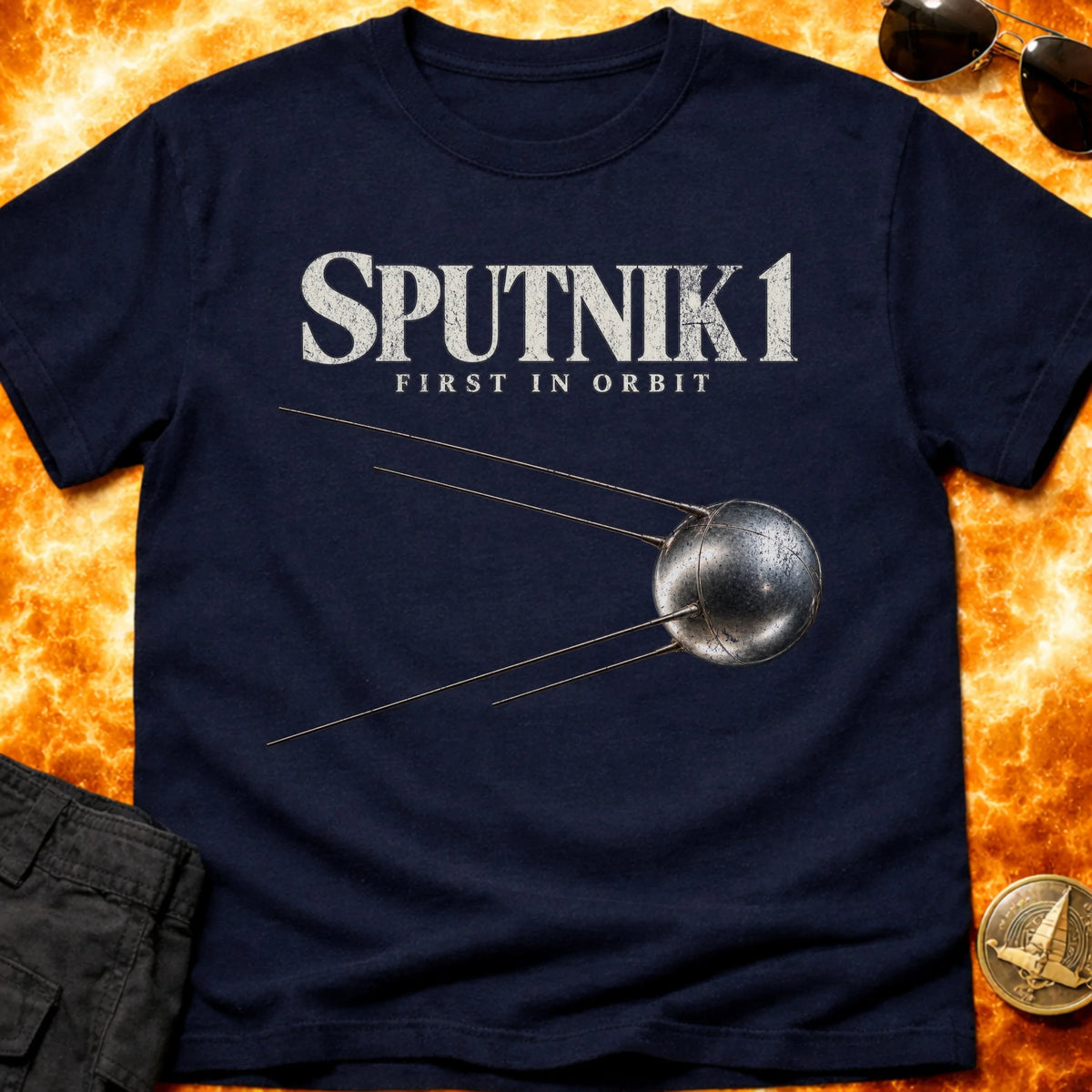 Sputnik 1 First in Orbit T-Shirt product image 1