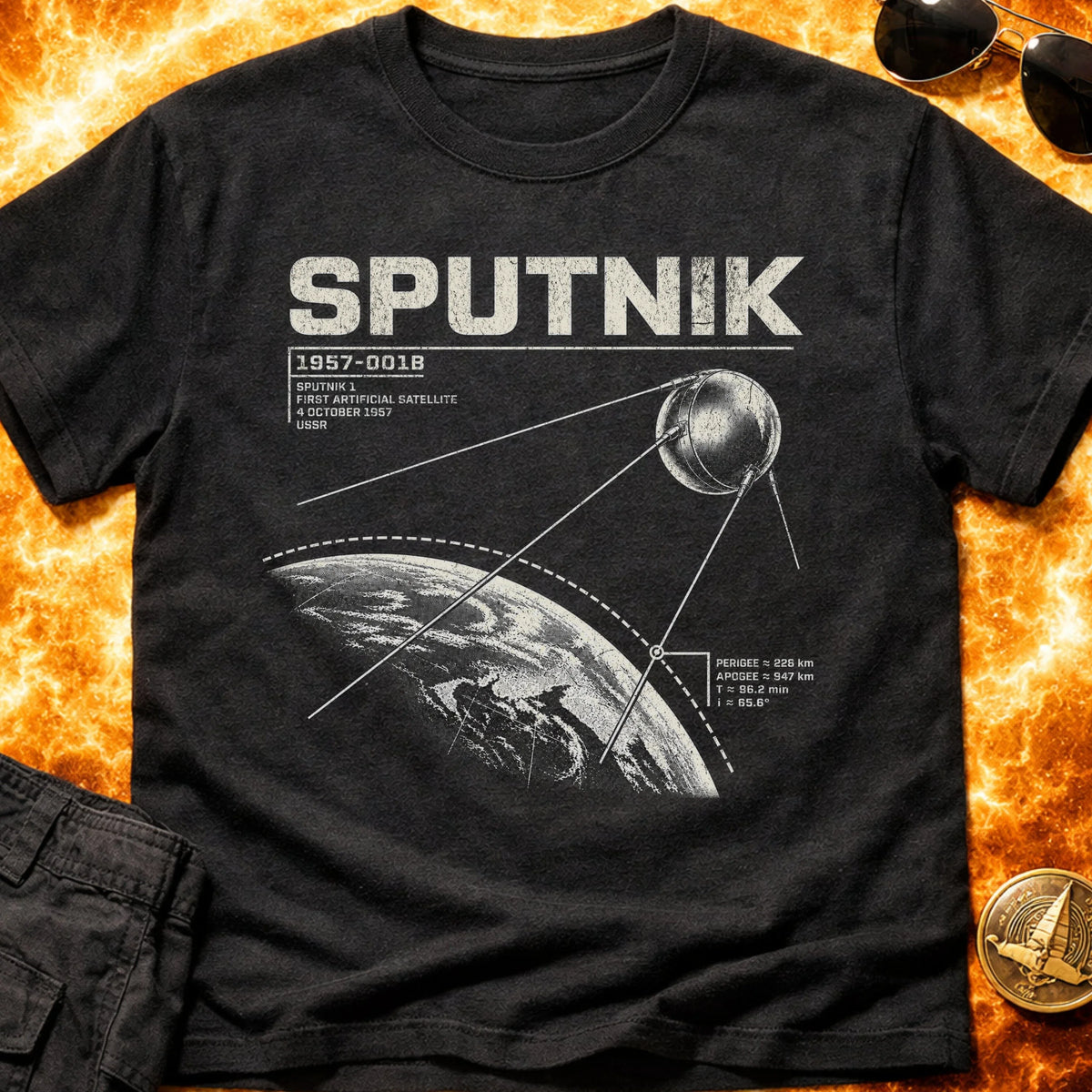 Sputnik 1957 T-Shirt product image 4