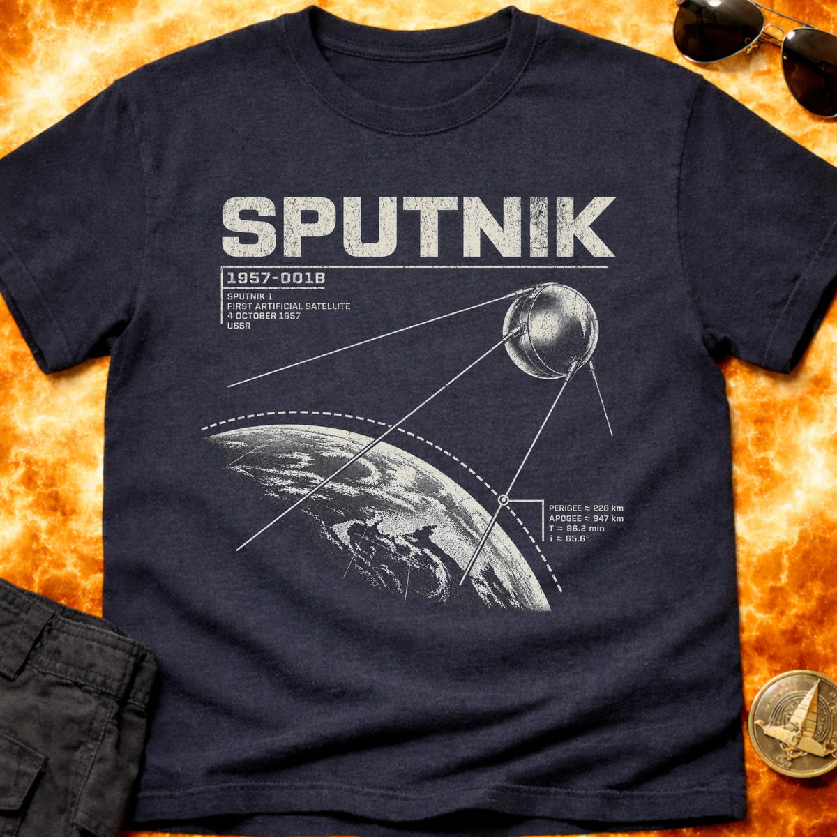 Sputnik 1957 T-Shirt product image 6
