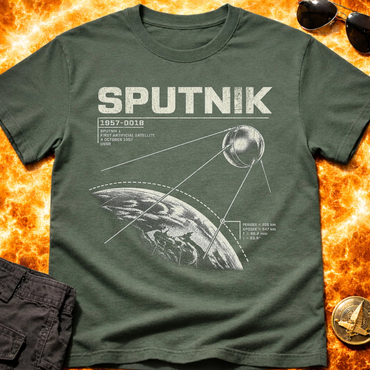 Sputnik 1957 T-Shirt product image 5