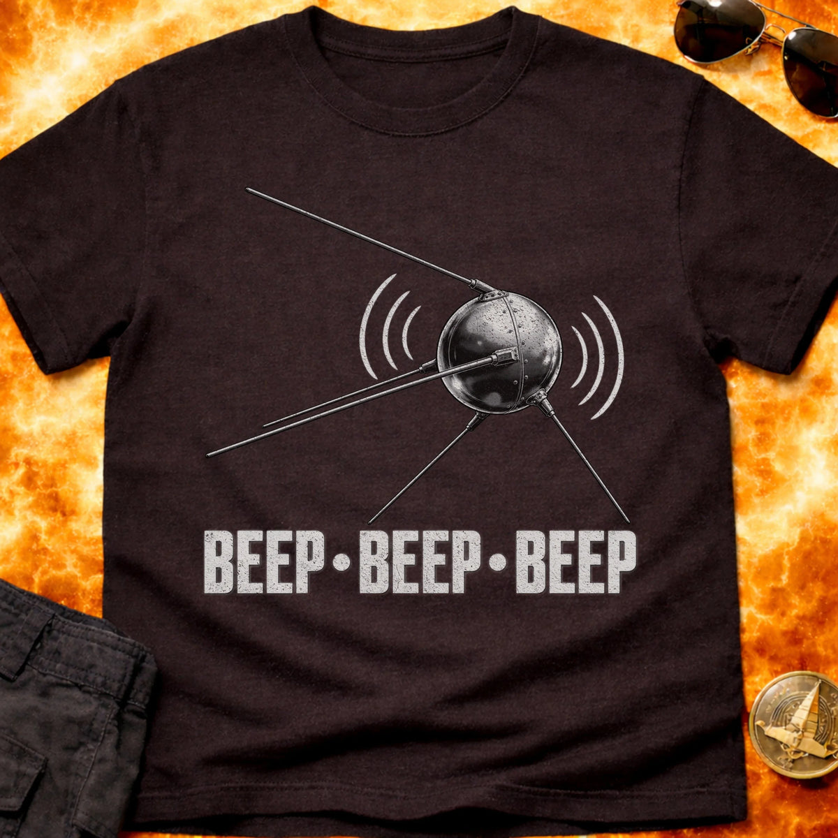 Sputnik Beep T-Shirt product image 2