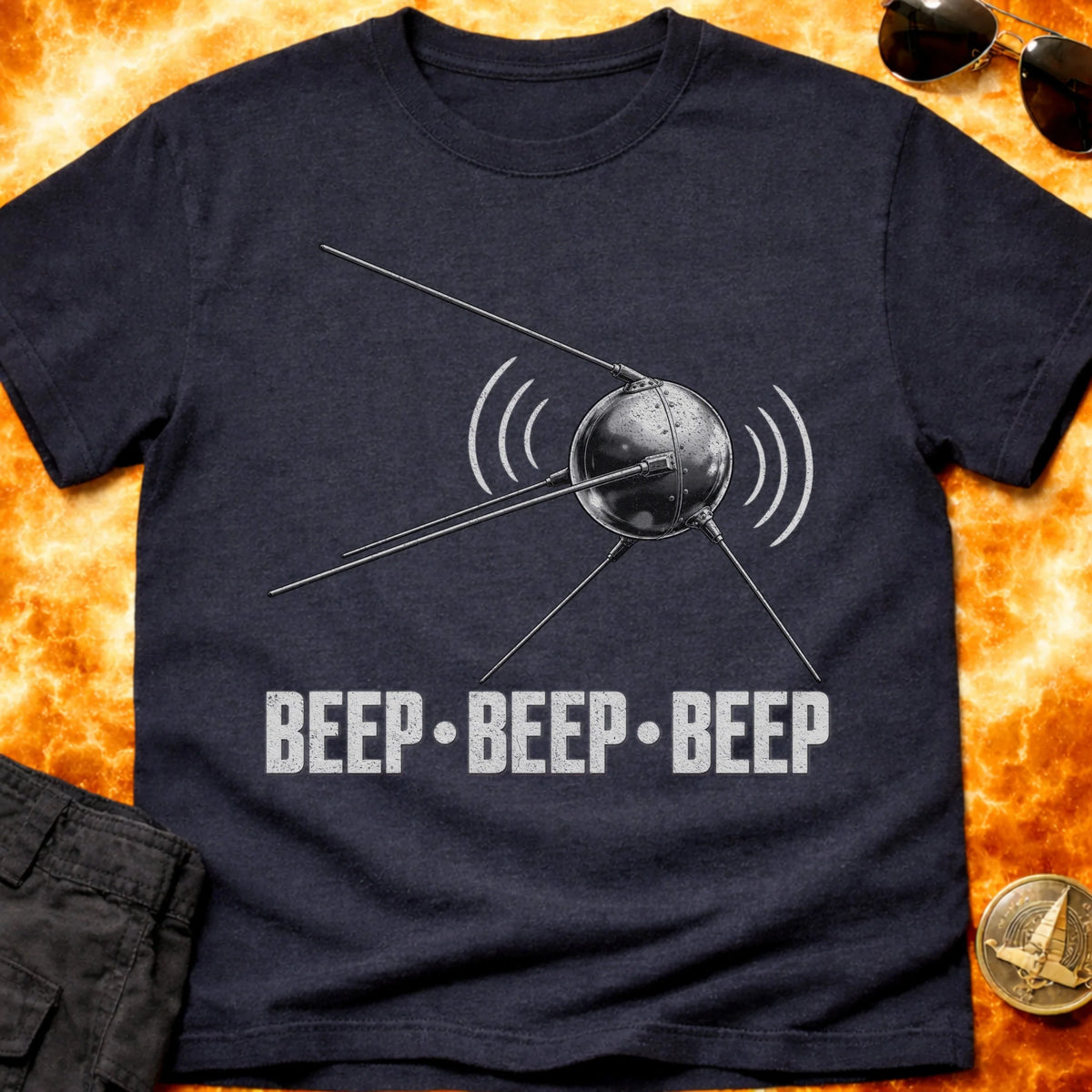 Sputnik Beep T-Shirt product image 6
