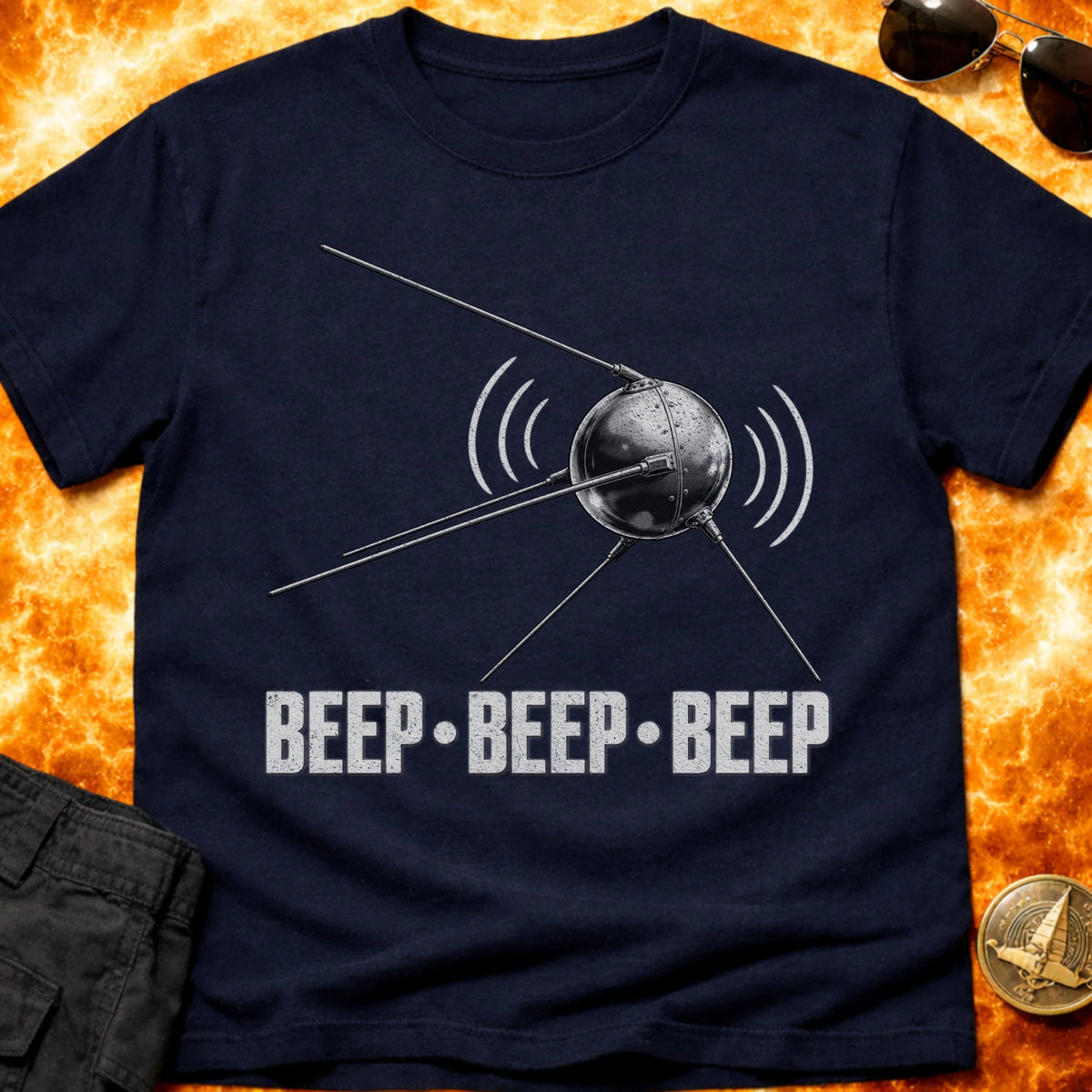Sputnik Beep T-Shirt product image 1
