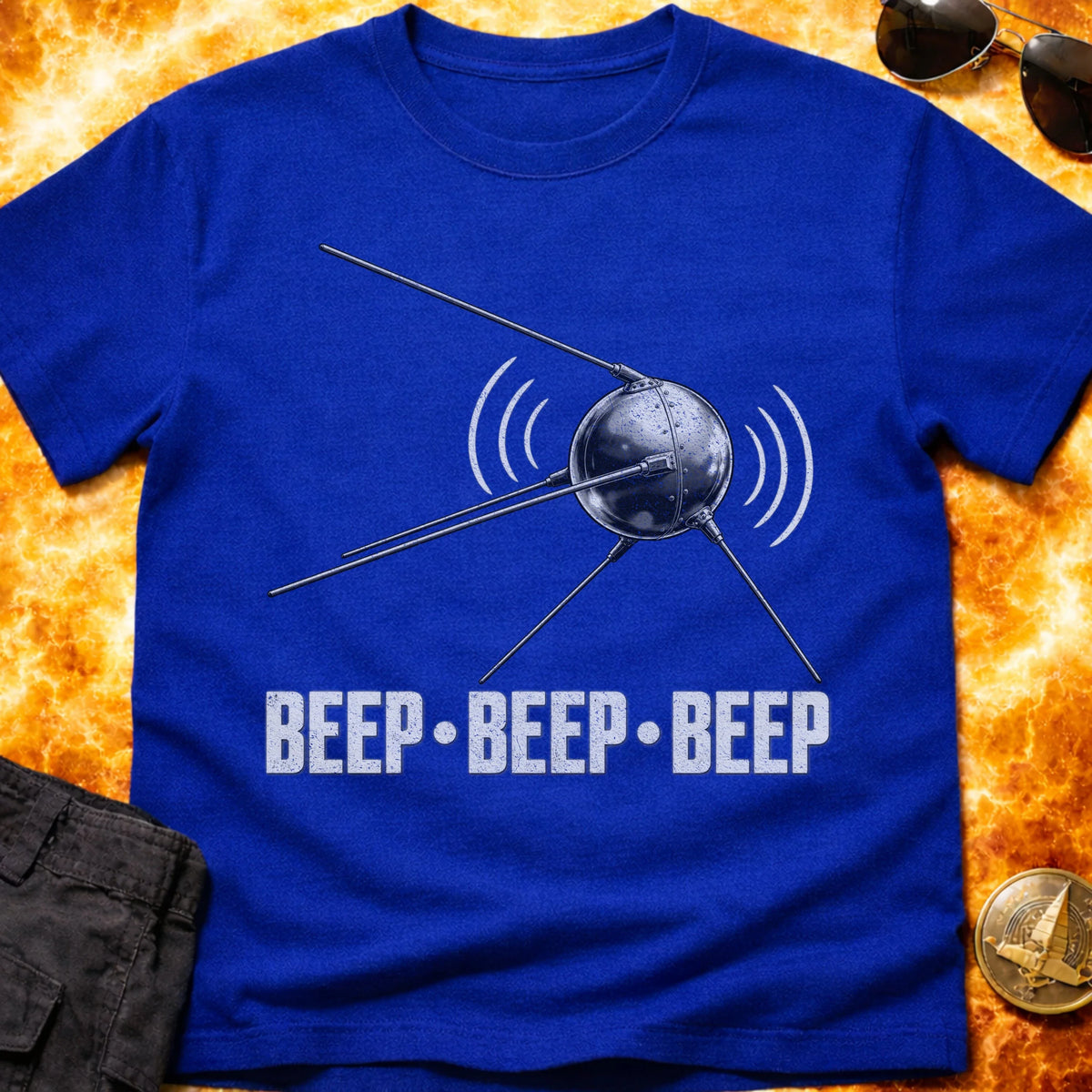 Sputnik Beep T-Shirt product image 3