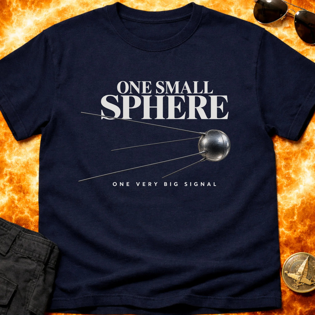 Sputnik One Small Sphere T-Shirt product image 4