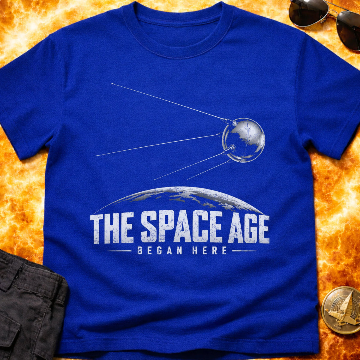 Sputnik Space Age T-Shirt product image 4