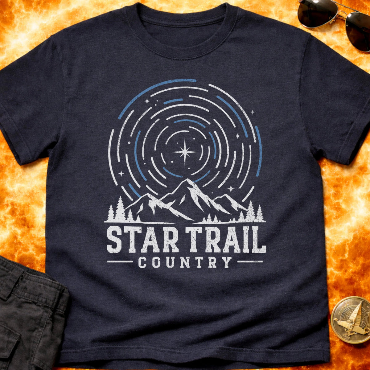Star Trail Country T-Shirt product image 2
