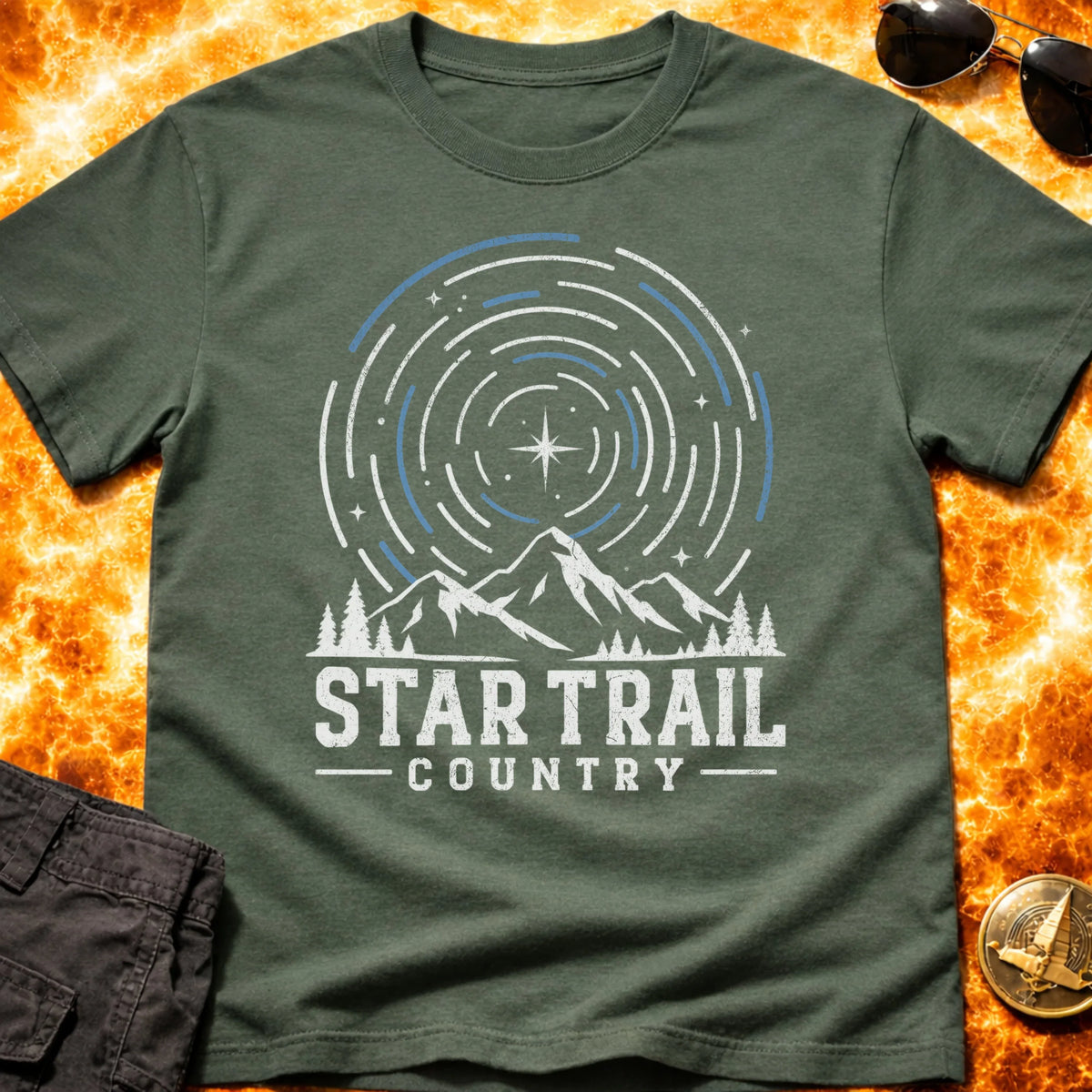 Star Trail Country T-Shirt product image 6
