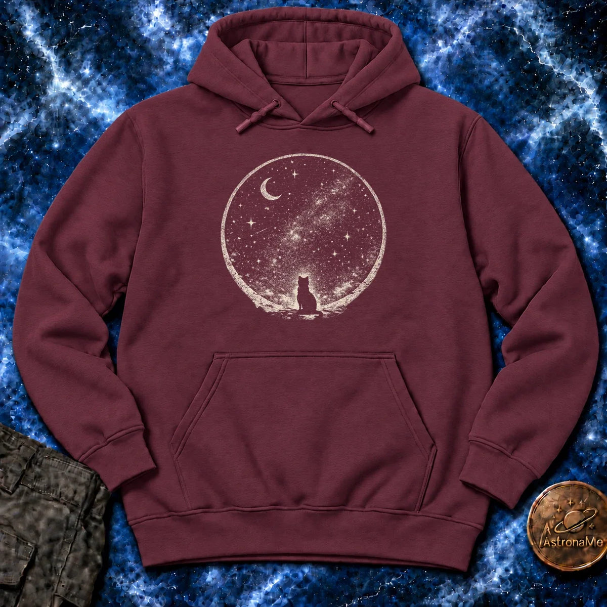 Starry Sky Cat Hoodie product image 3