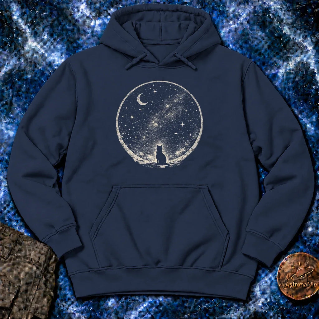 Starry Sky Cat Hoodie product image 1