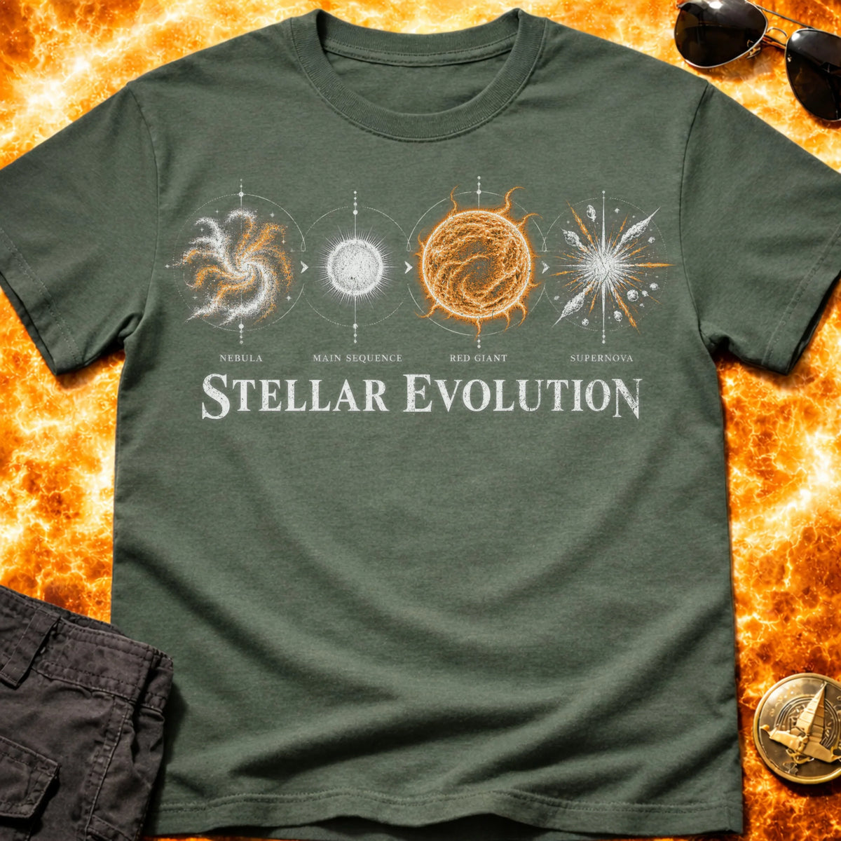 Stellar Evolution T-Shirt product image 6