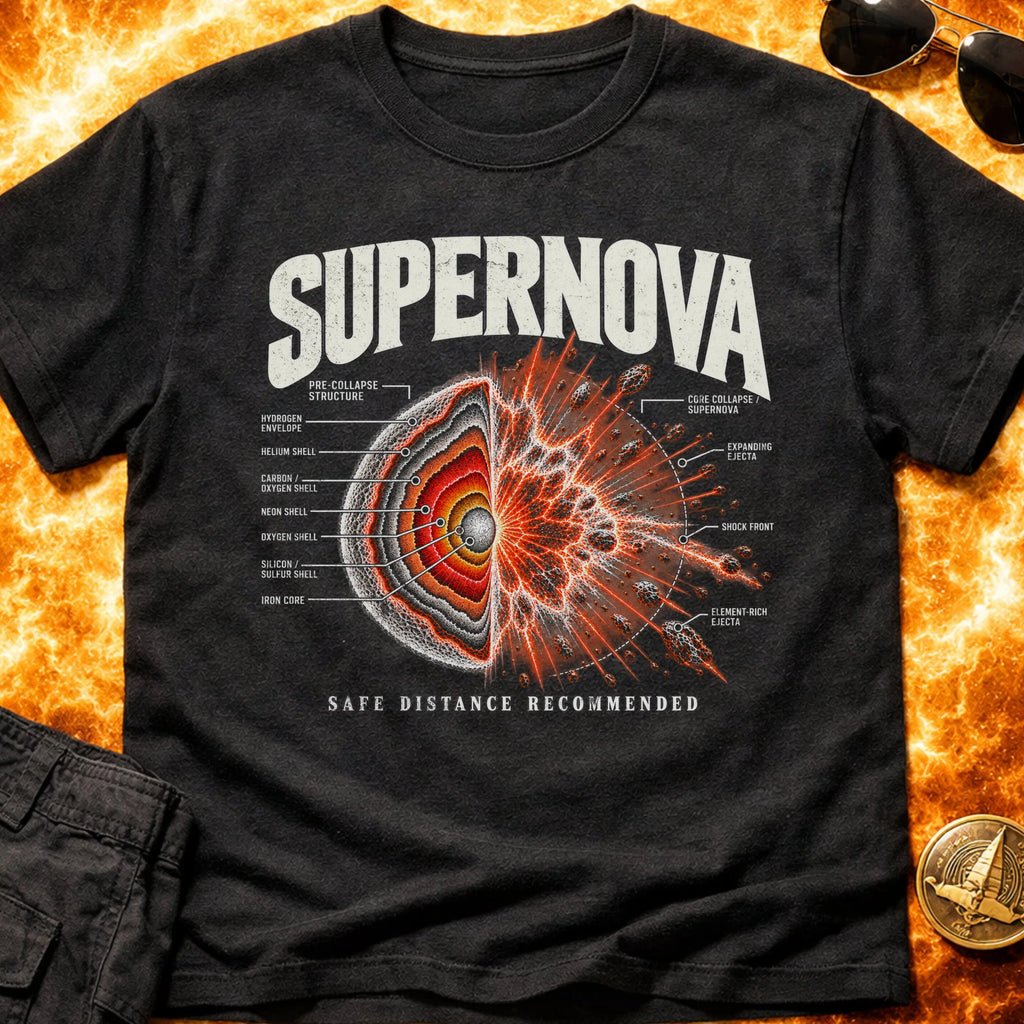 Super Nova Schematic T-Shirt product image 1