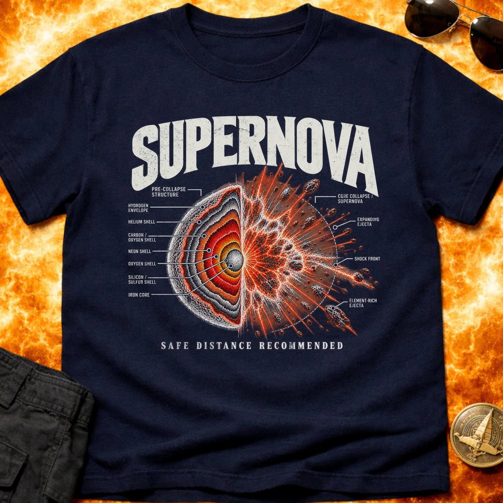Super Nova Schematic T-Shirt product image 4