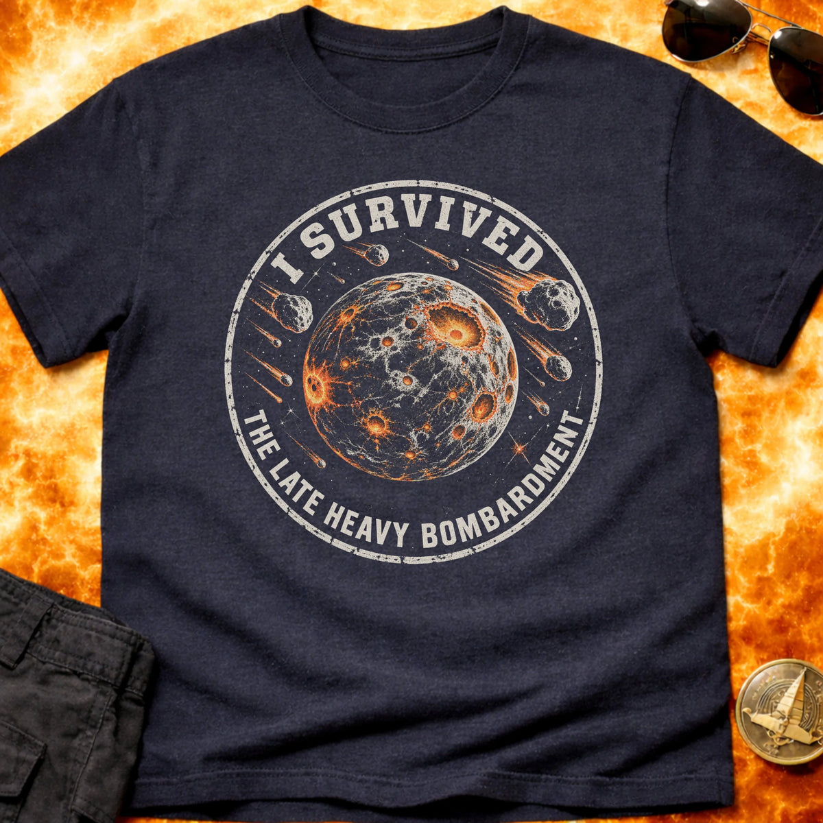 Survied Late Heavy Bombardment T-Shirt product image 5