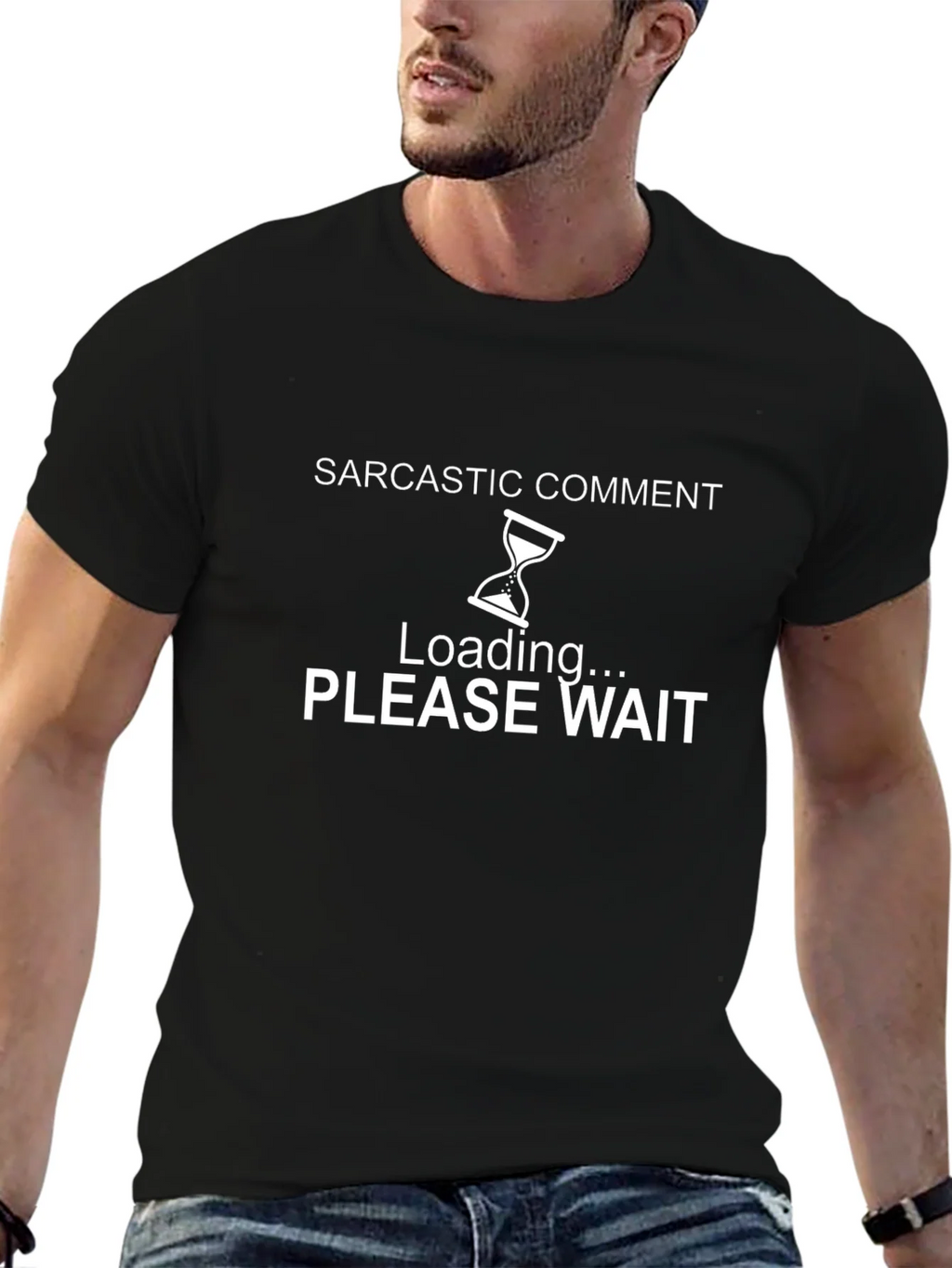 Sarcastic Comment Loading T-Shirt product image 6