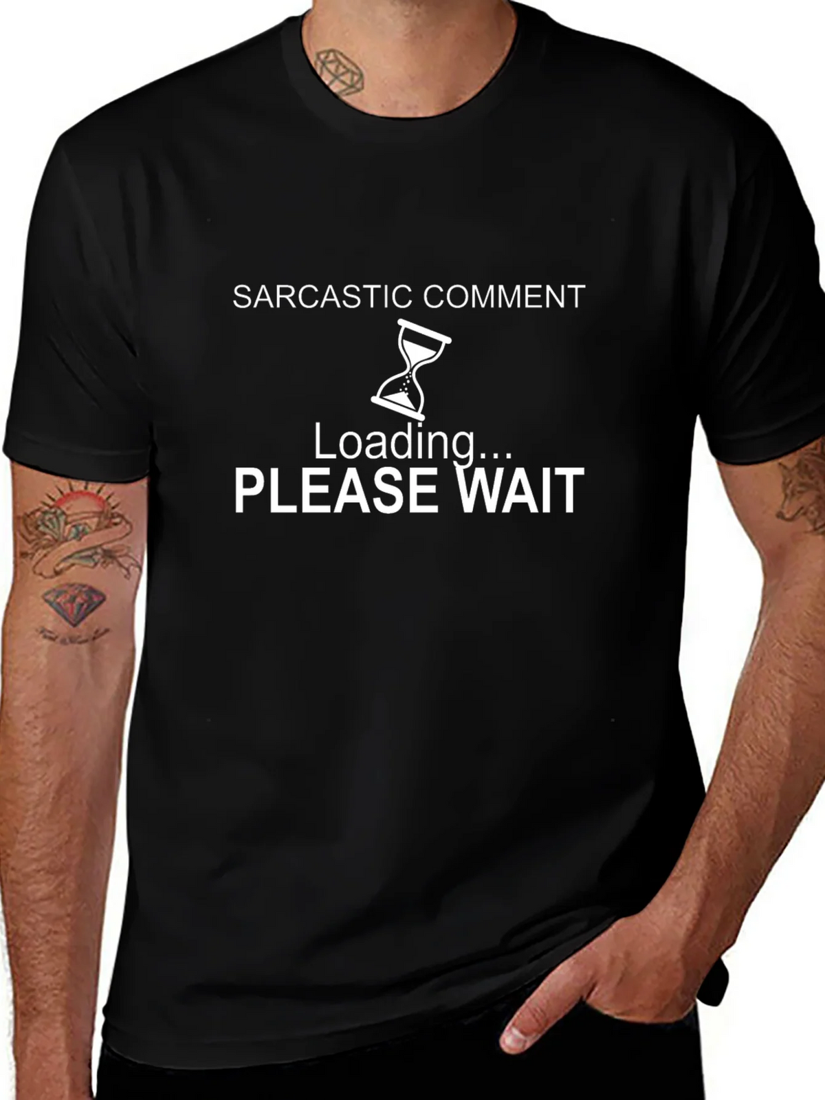 Sarcastic Comment Loading T-Shirt product image 1