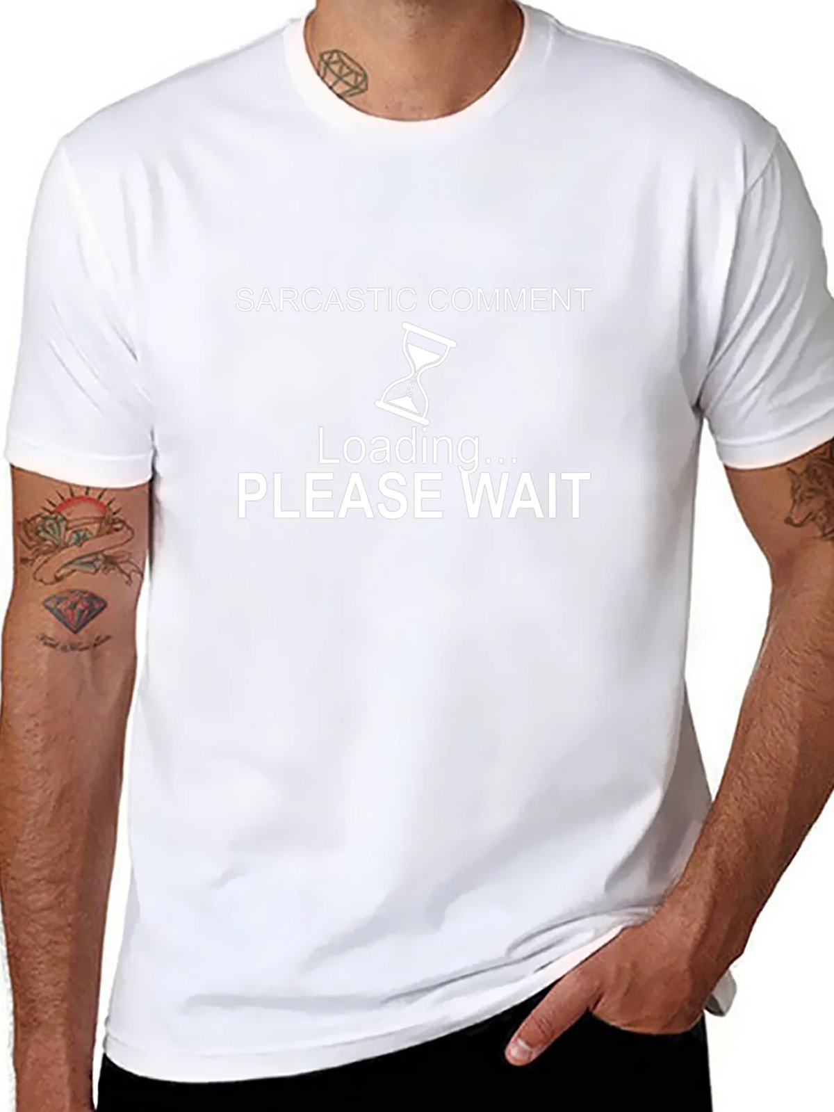 Sarcastic Comment Loading T-Shirt product image 7