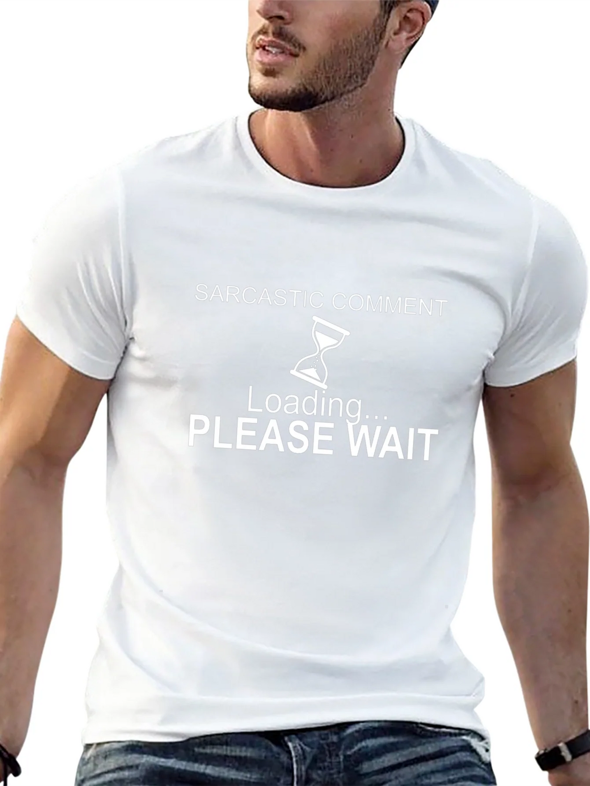 Sarcastic Comment Loading T-Shirt product image 12