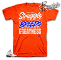 Retro 5 Barcelona Struggle Breeds Shirt