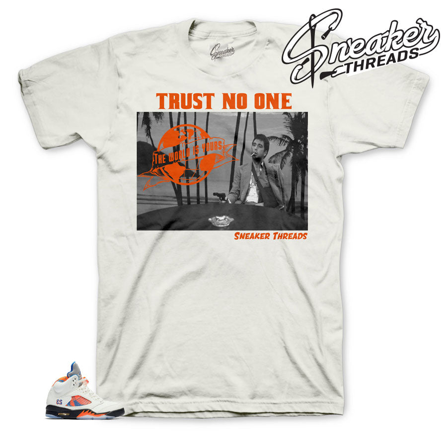 Retro 5 Barcelona Tony Knows Shirt