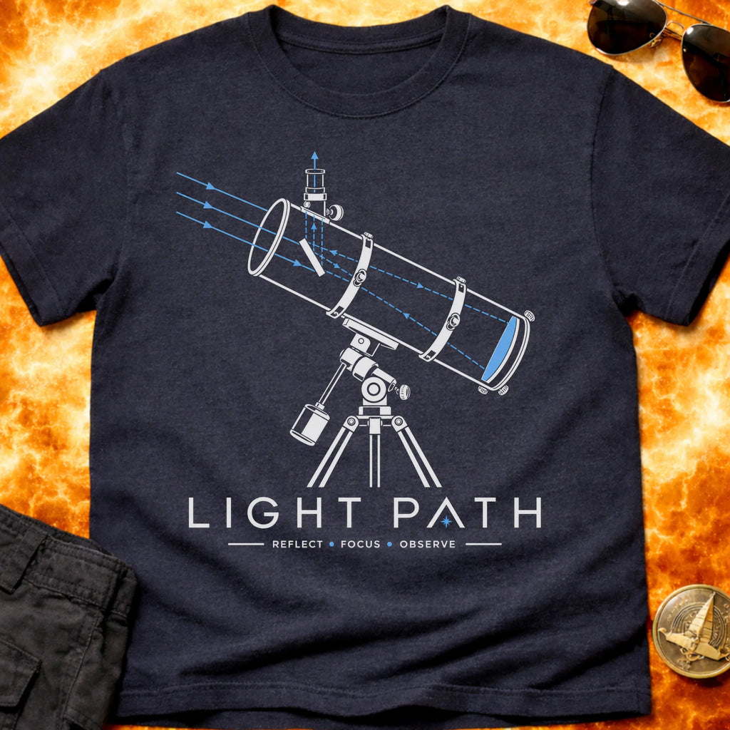 Telescope Light Path T-Shirt product image 4