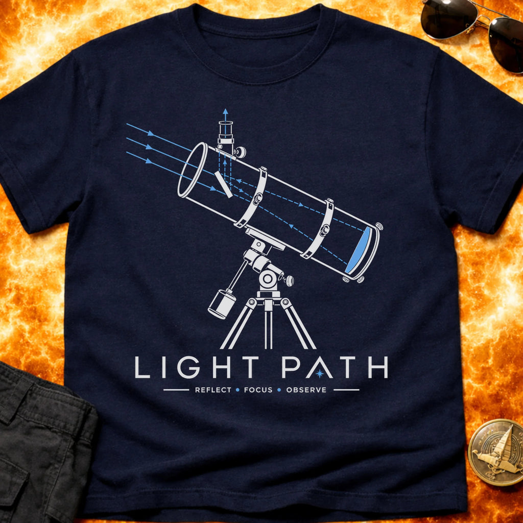 Telescope Light Path T-Shirt product image 2