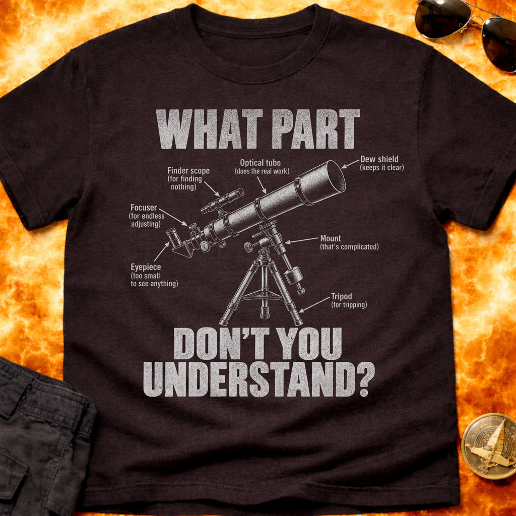Telescope Understanding T-Shirt product image 4