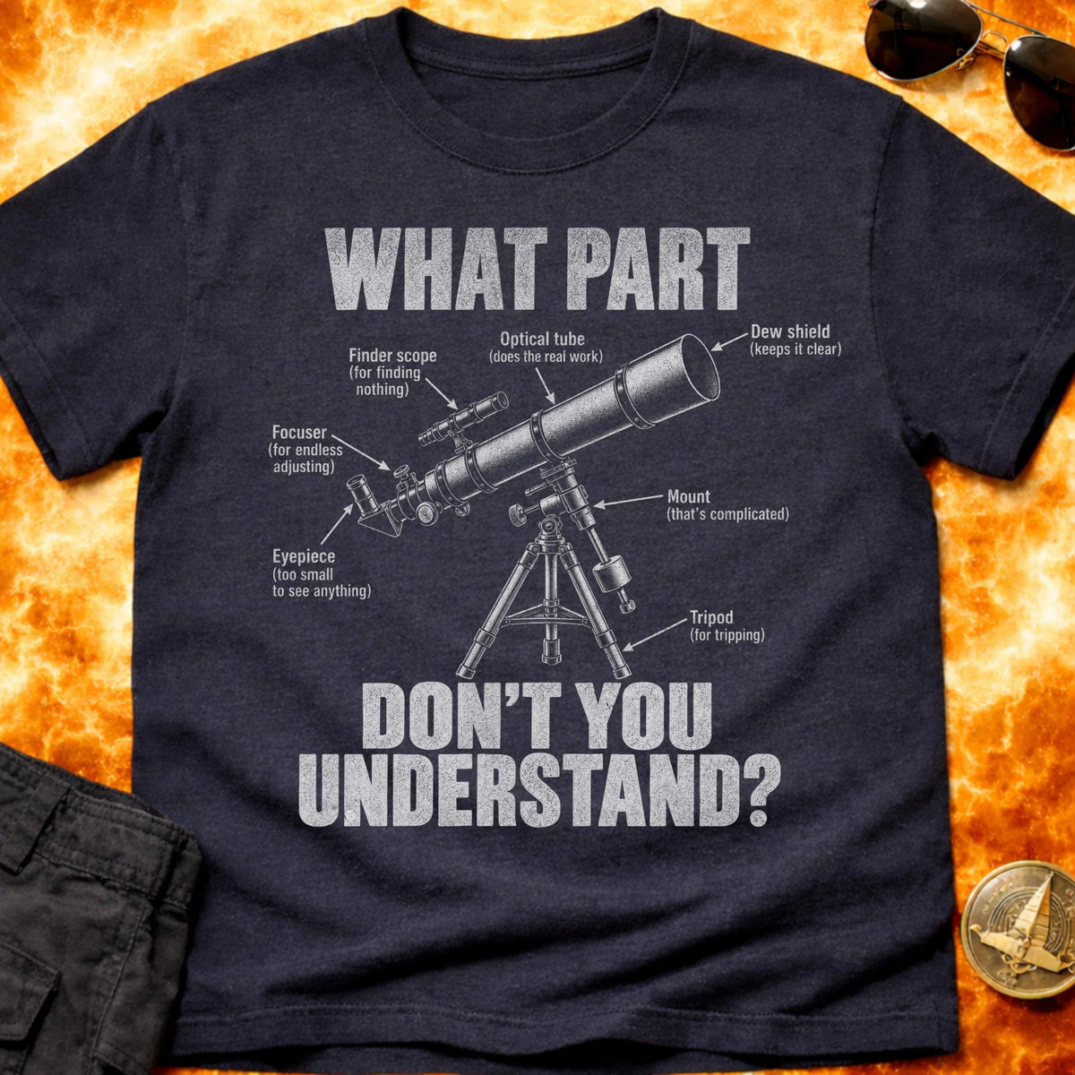 Telescope Understanding T-Shirt product image 1