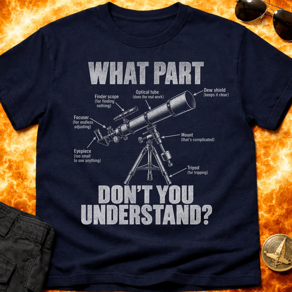 Telescope Understanding T-Shirt product image 2