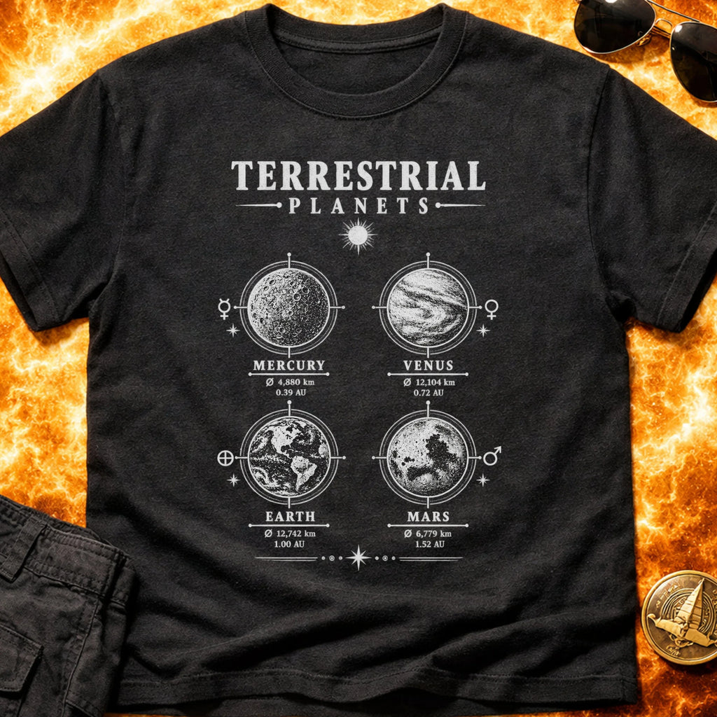 Terrestrial Planets T-Shirt product image 1