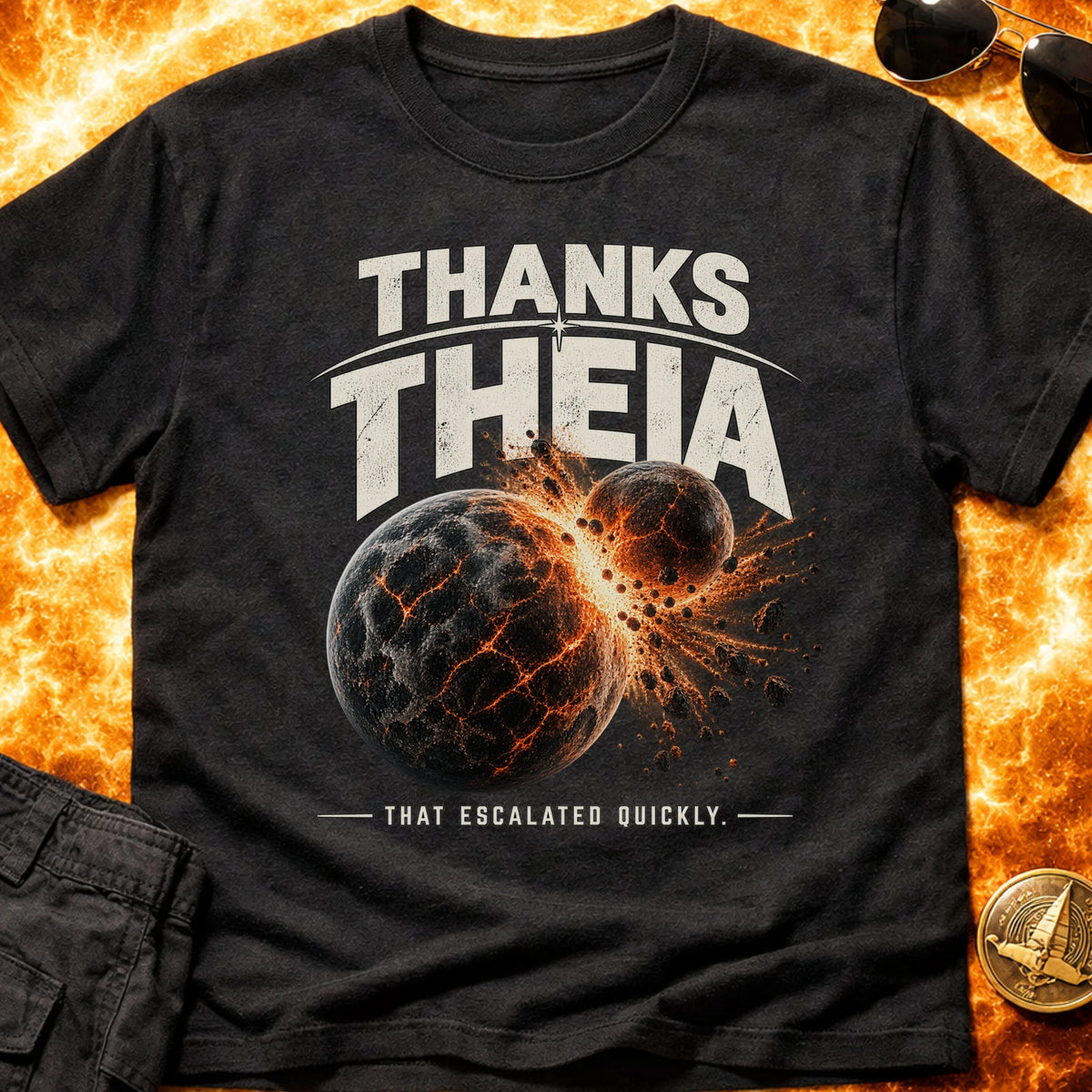 Thanks Theia T-Shirt product image 3