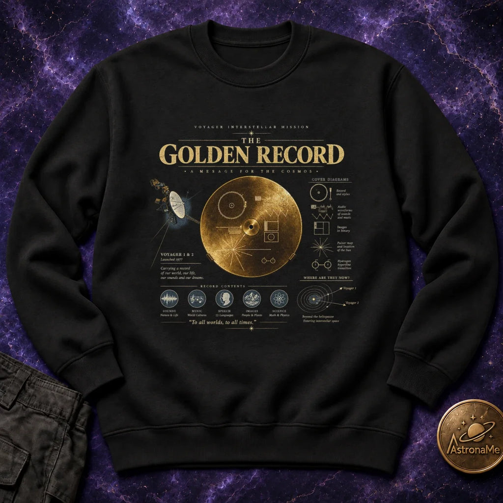 The Golden Record Crewneck Sweatshirt product image 1