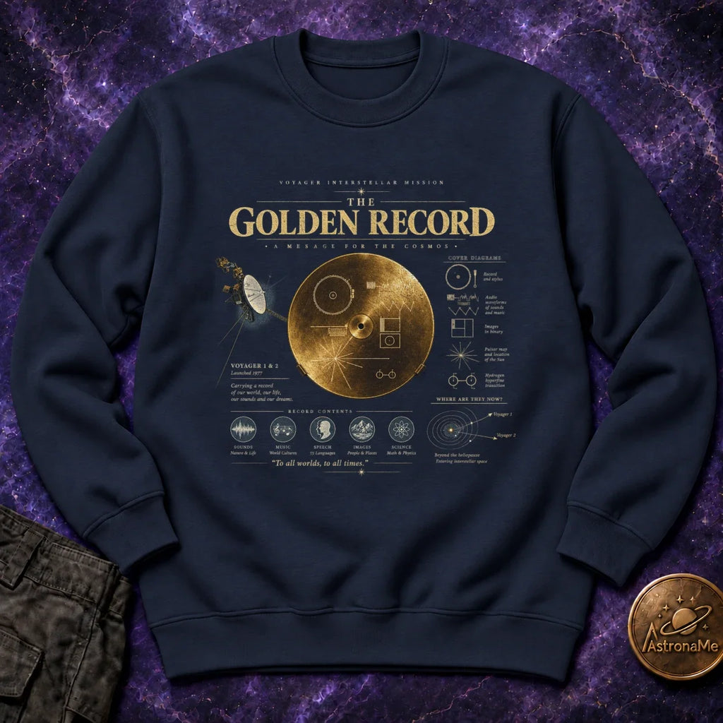 The Golden Record Crewneck Sweatshirt product image 3