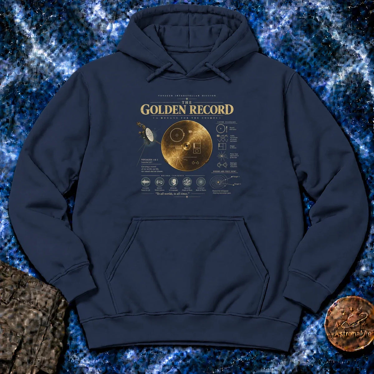 The Golden Record Hoodie product image 1