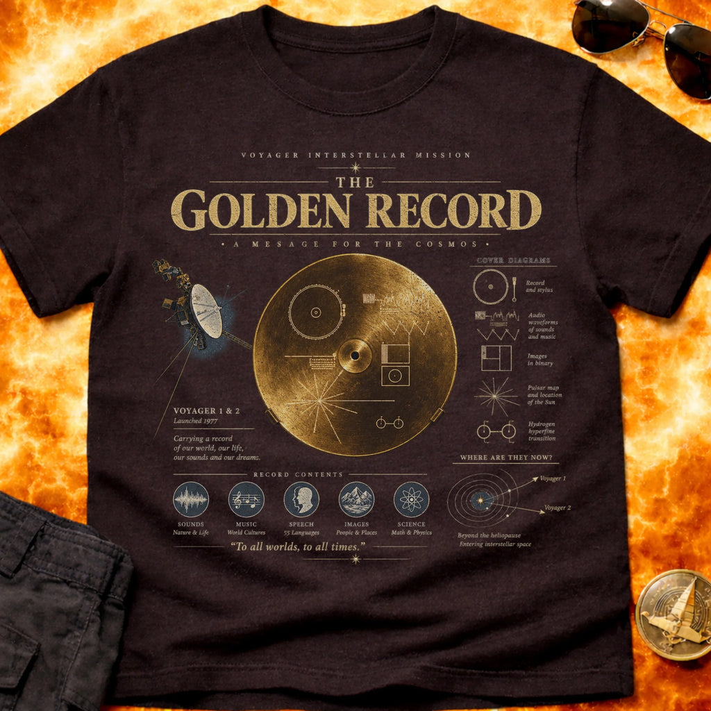 The Golden Record T-Shirt product image 4