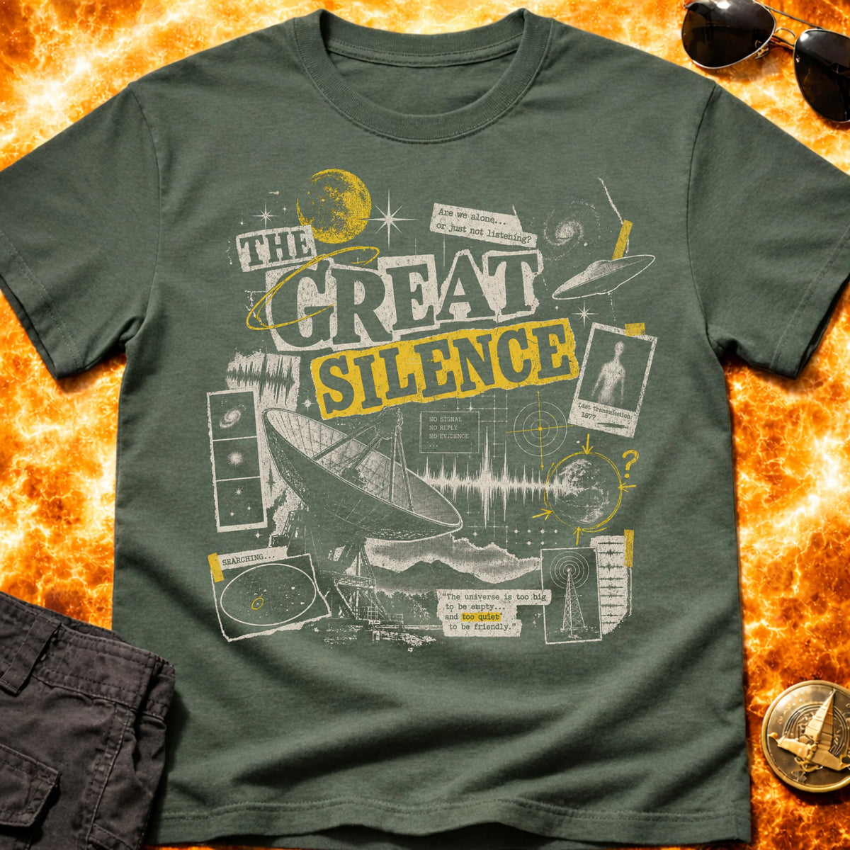 The Great Silence Zine T-Shirt product image 6