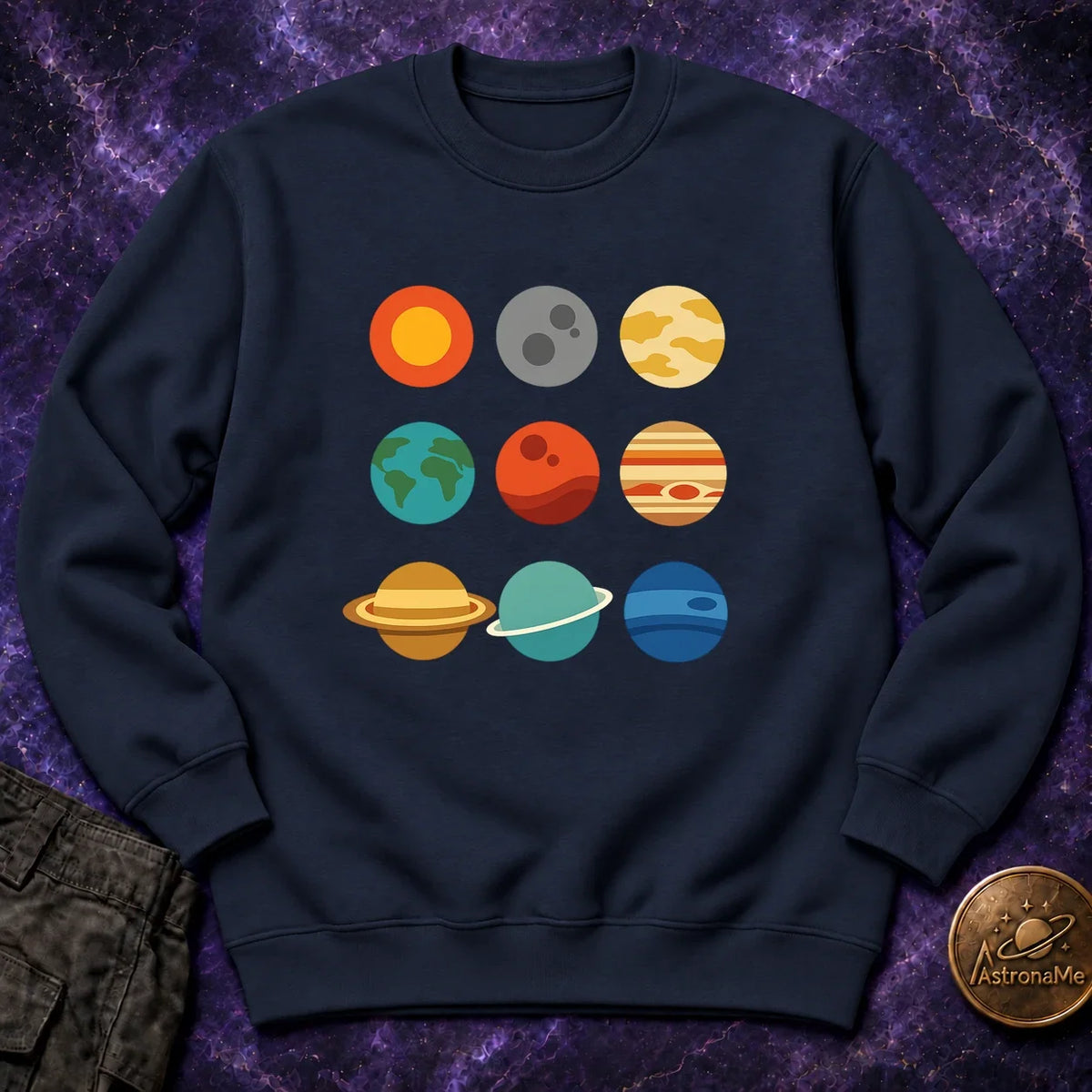 The Planets Crewneck Sweatshirt product image 3
