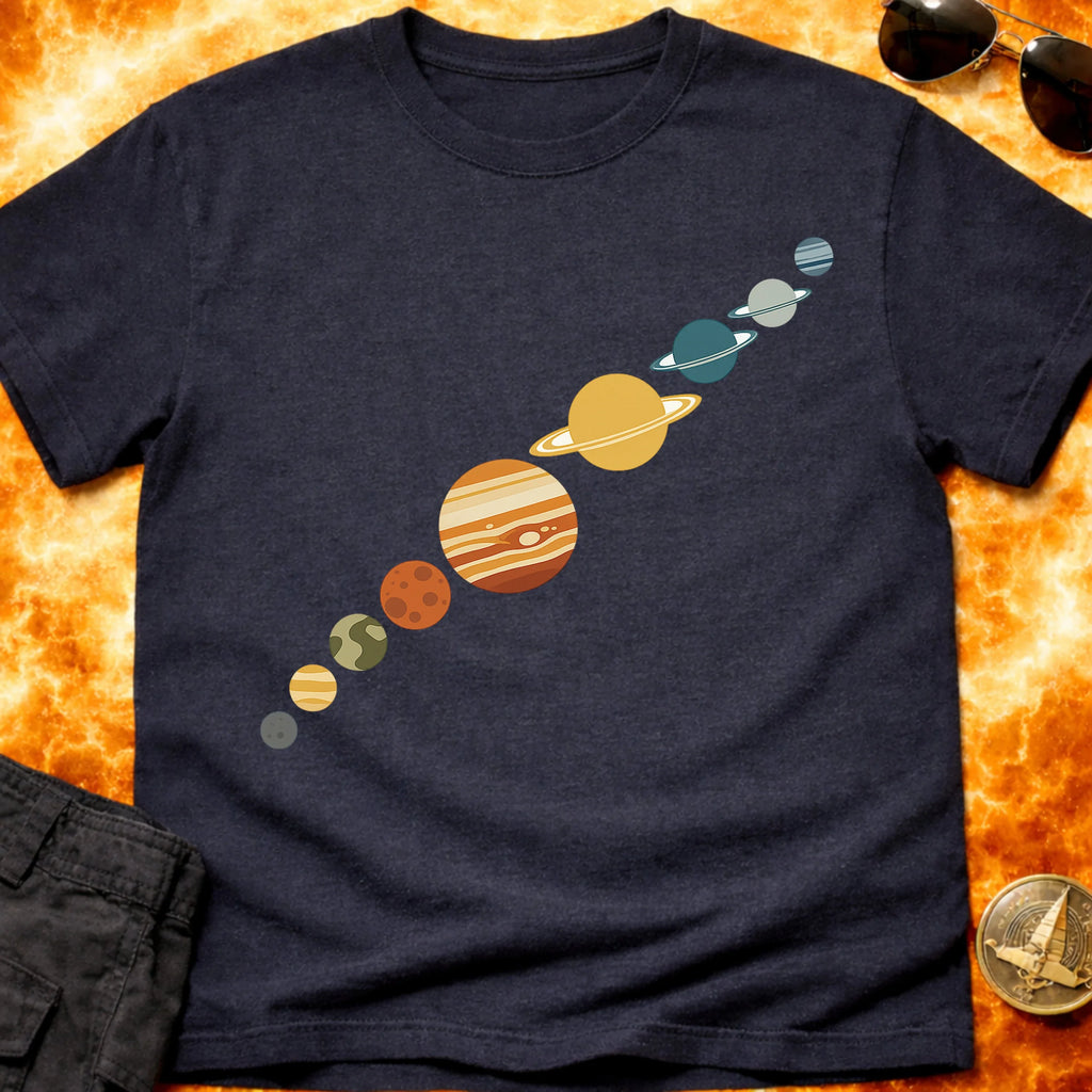 The Planets Simplified T-Shirt product image 4