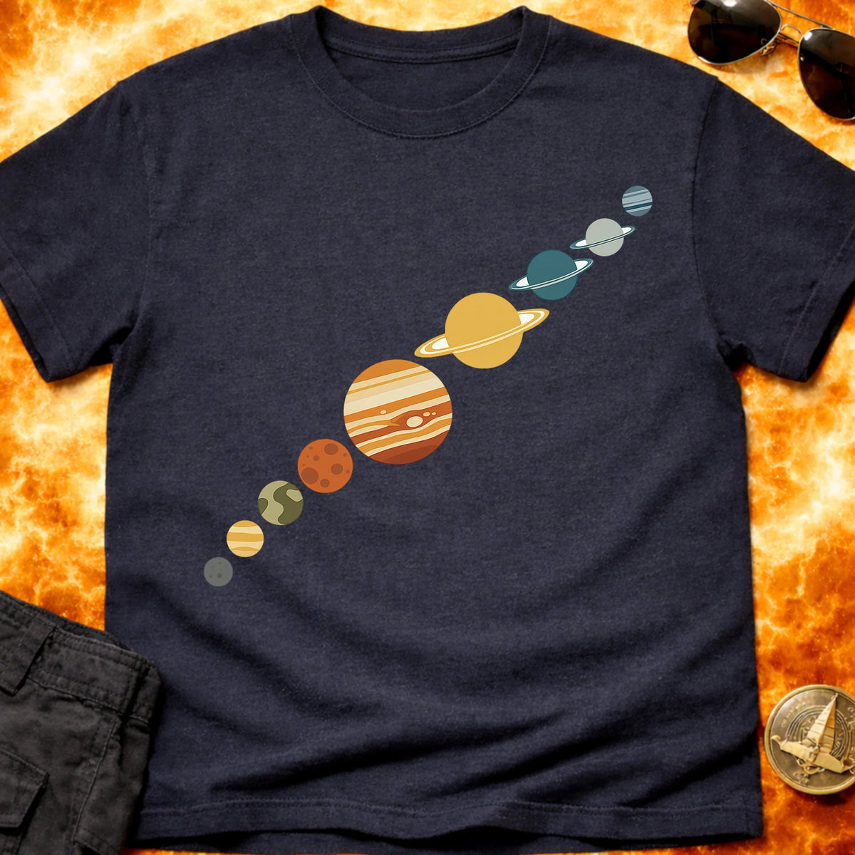 The Planets Simplified T-Shirt product image 4