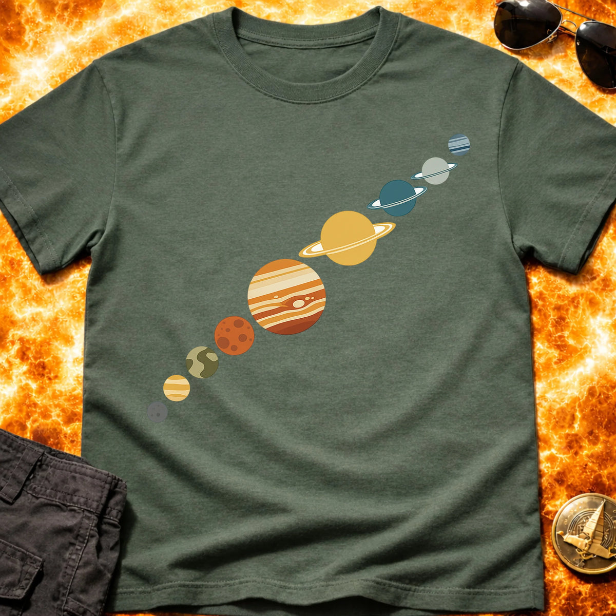 The Planets Simplified T-Shirt product image 1