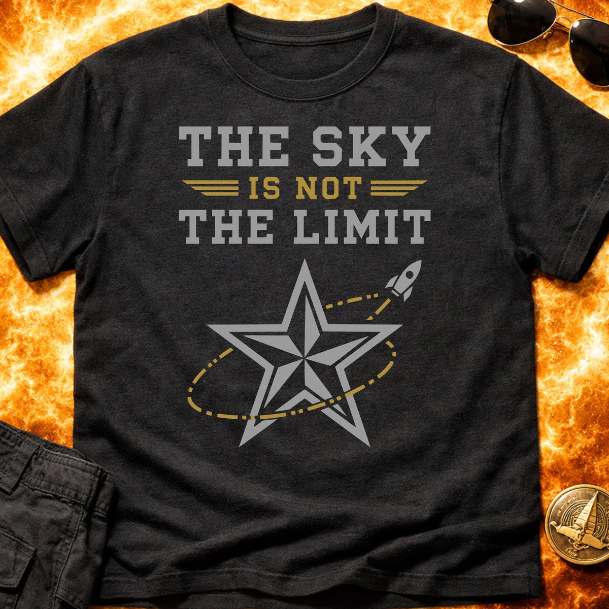 The Sky Is Not Limit T-Shirt product image 1