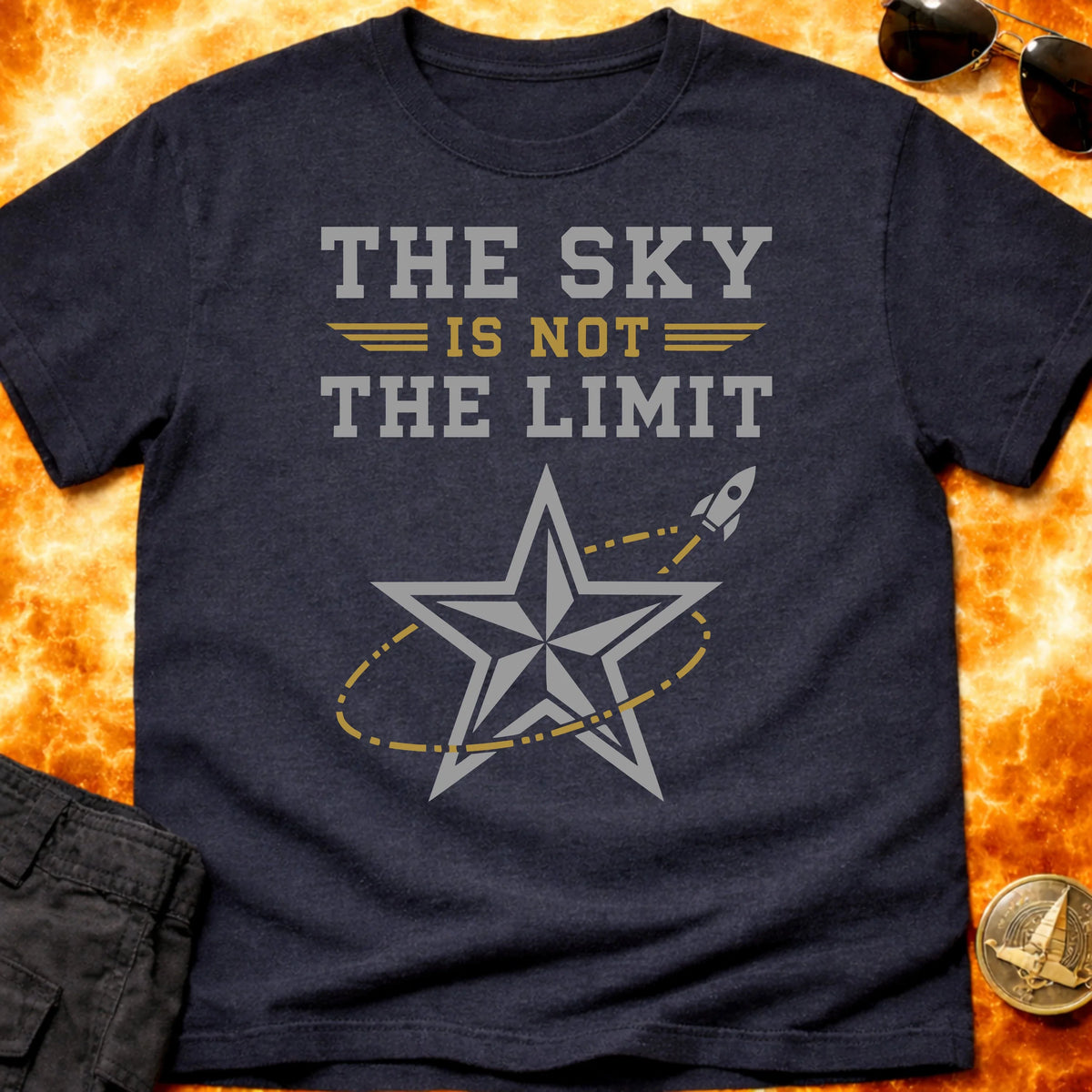 The Sky Is Not Limit T-Shirt product image 5