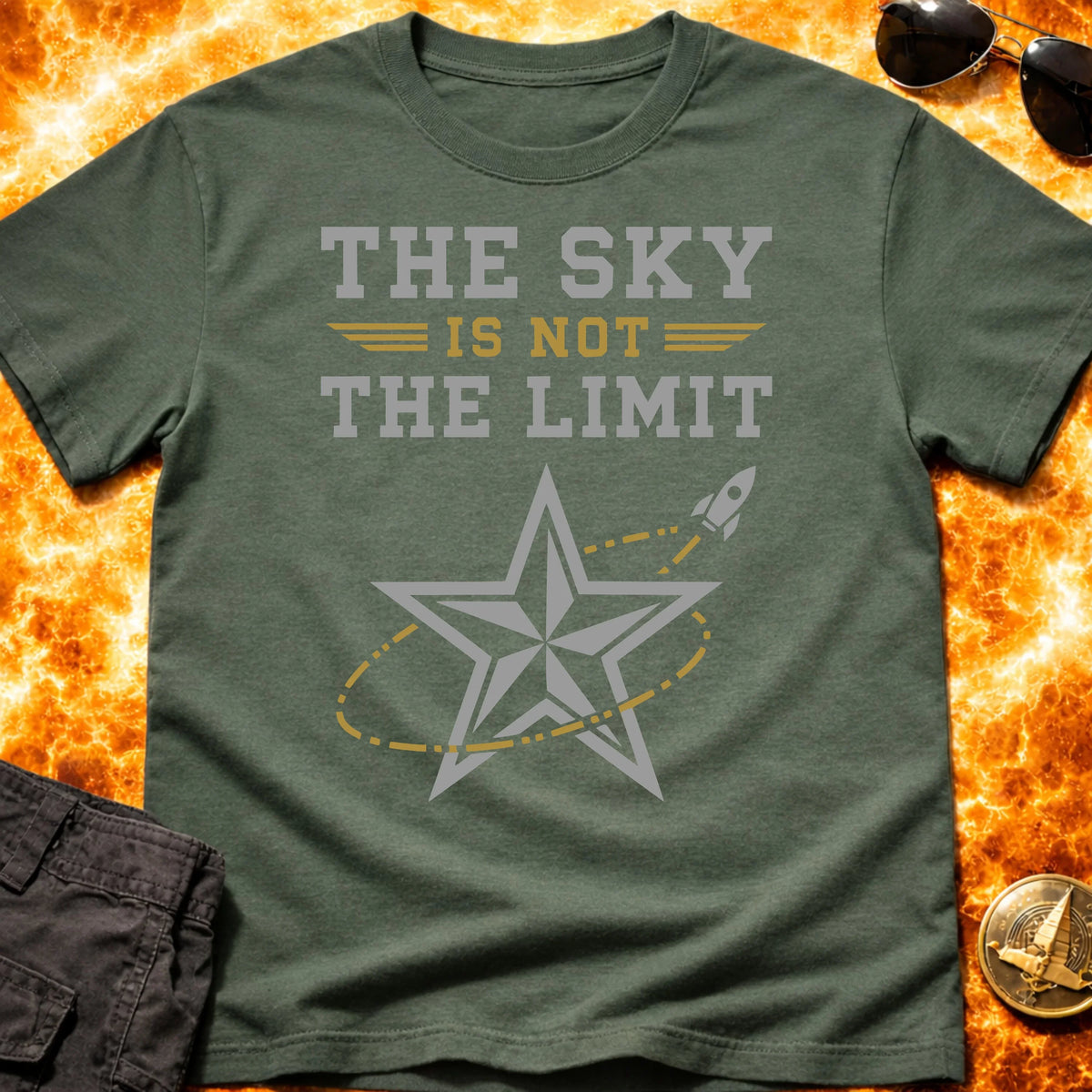 The Sky Is Not Limit T-Shirt product image 4