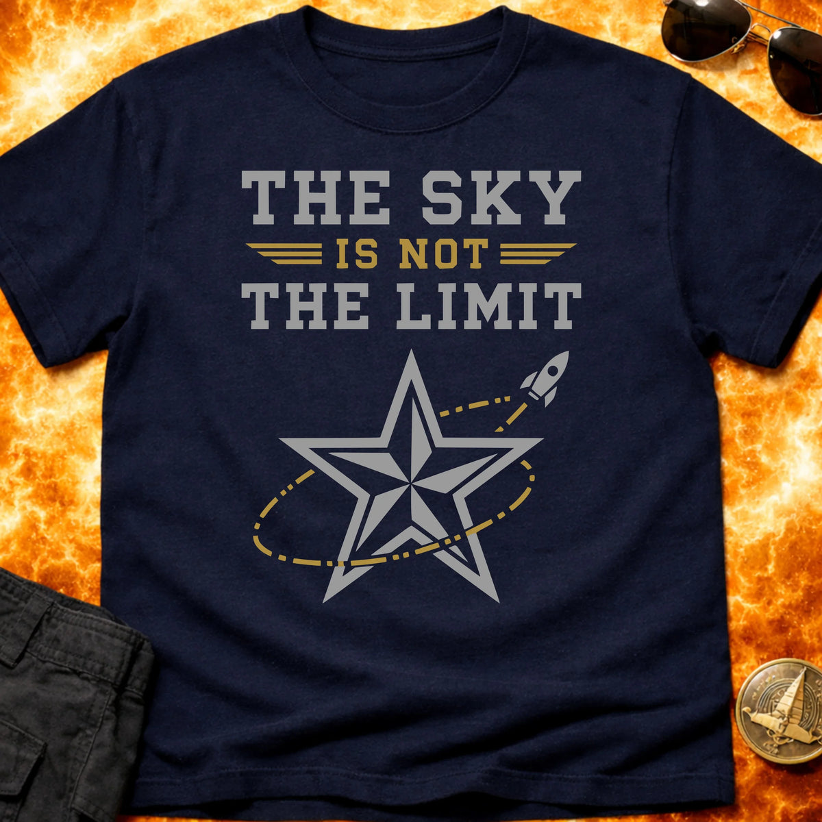 The Sky Is Not Limit T-Shirt product image 2