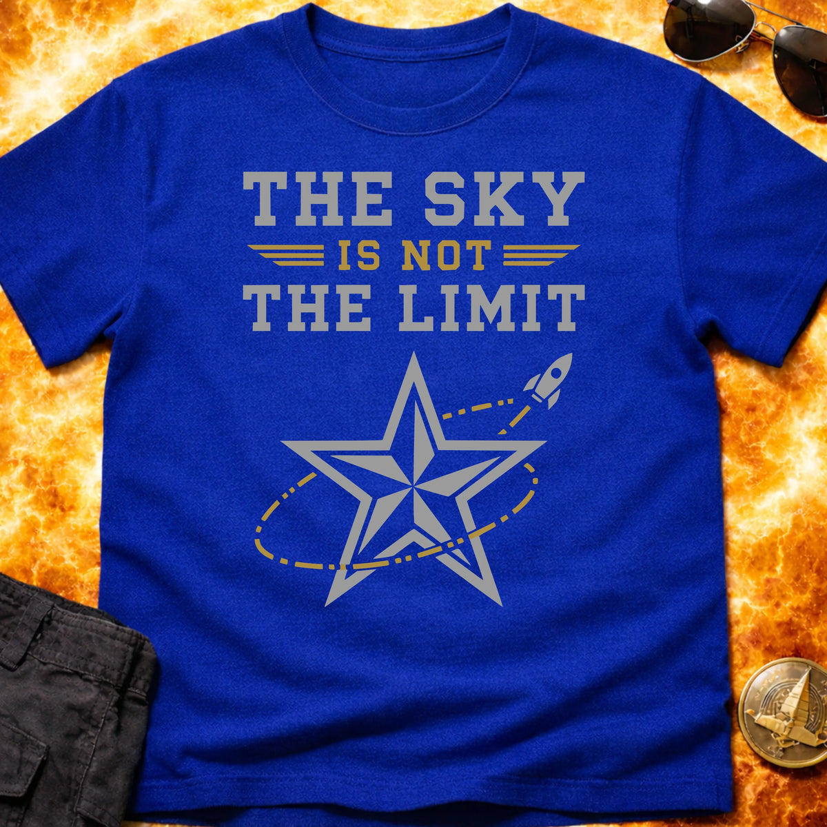 The Sky Is Not Limit T-Shirt product image 3