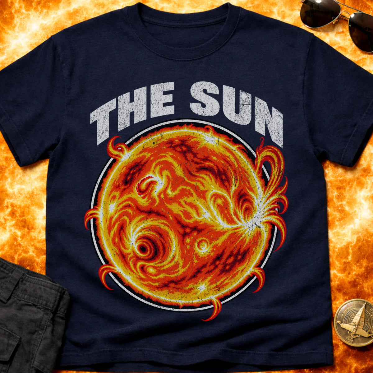 The Sun Large T-Shirt product image 4